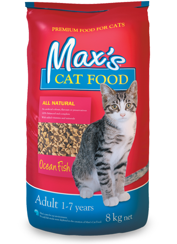Max’s Cat Food: Ocean Fish