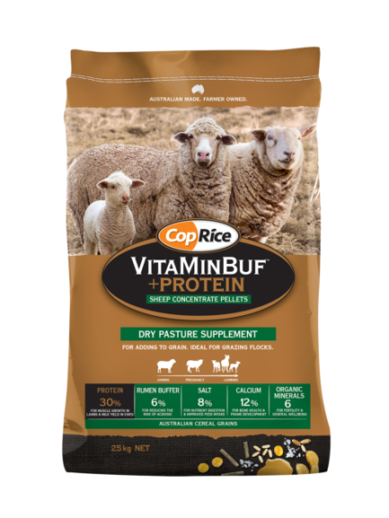 VitaMinBuf + Protein Dry Pasture Supplement